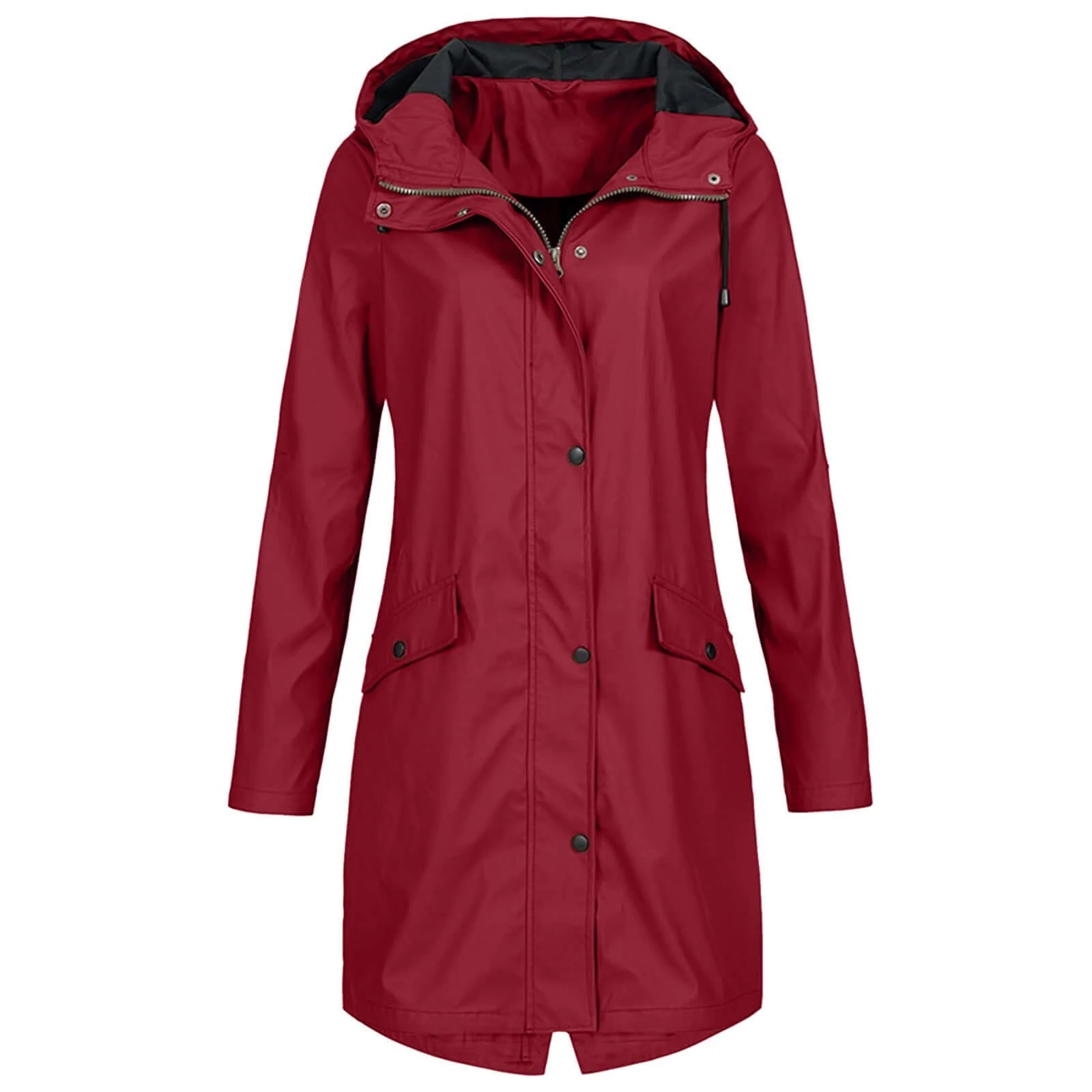 Heidi-Mode | Damen Leicht Regenjacke Wasserdichte - Image 4