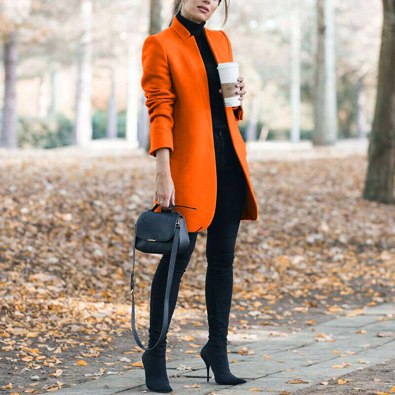 Heidi-Mode | Damenmantel Büro Lady Blazer - Elegant & Professionell - Image 6