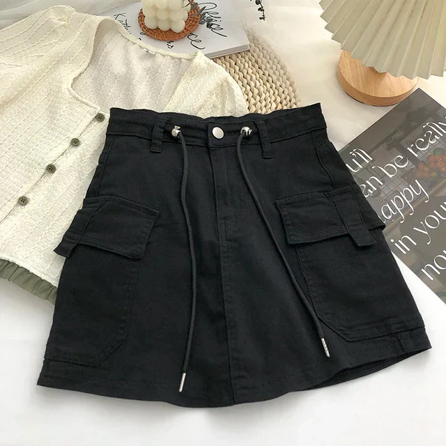 Heidi-Mode | Damen Minirock mit Hoher Taille In A-Linie - Image 7