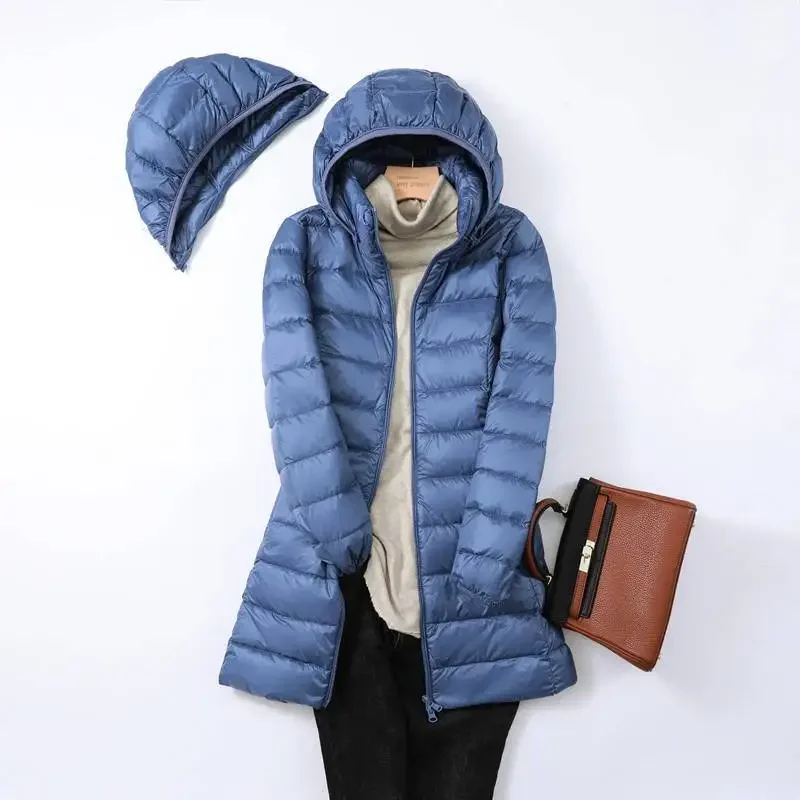 Heidi-Mode | Damen Tragbarer Puffer-Mantel mit Abnehmbarer Kapuze - Image 6