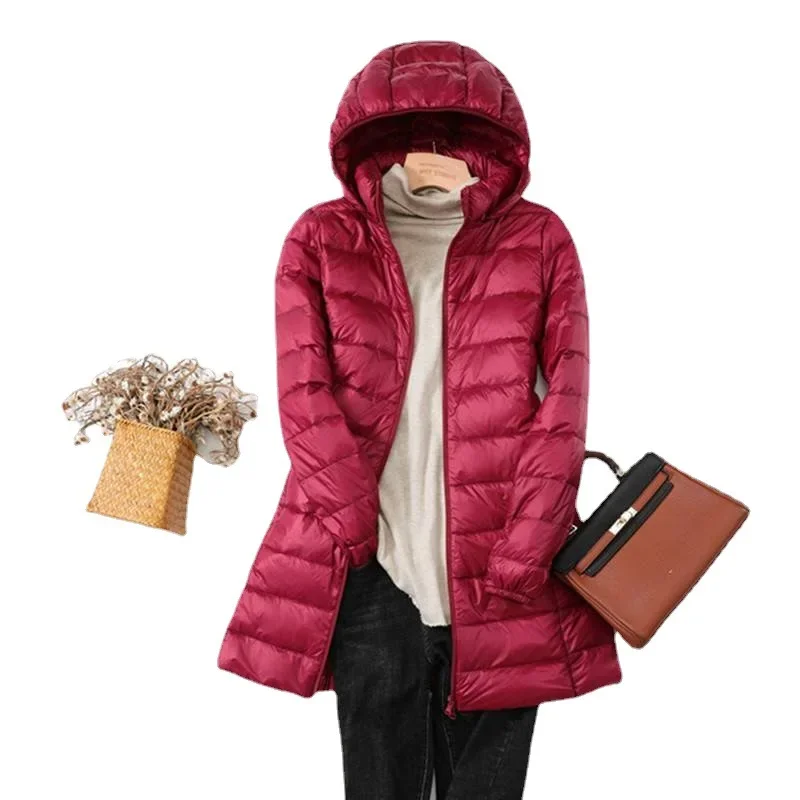 Heidi-Mode | Damen Tragbarer Puffer-Mantel mit Abnehmbarer Kapuze - Image 7