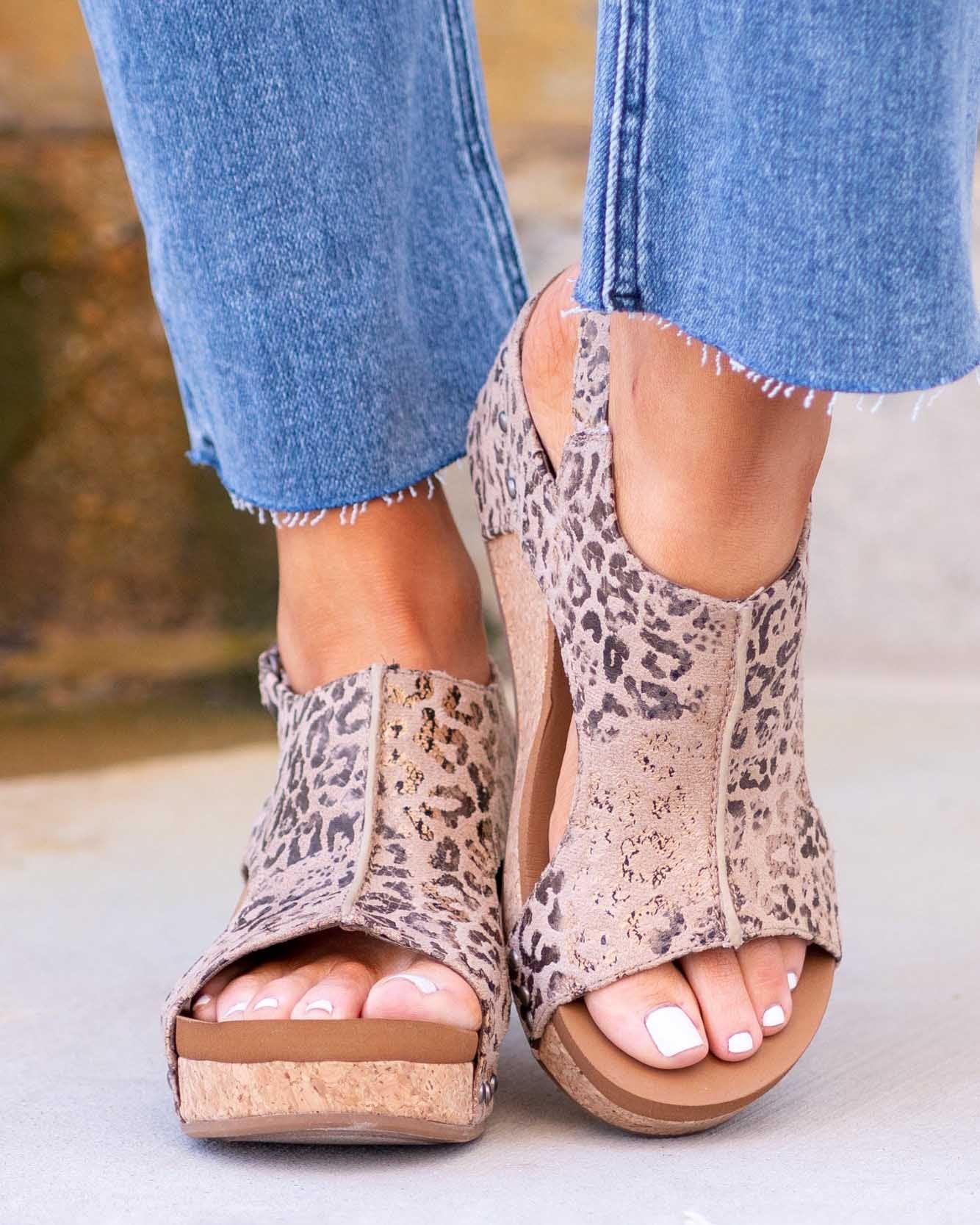 Heidi-Mode | Damen Plateau-Keilsandalen Aus Kork mit Fesselriemchen Stilvolle Sandalen mit Offenem Zehenbereich und Keilabsatz für Damen - Image 10
