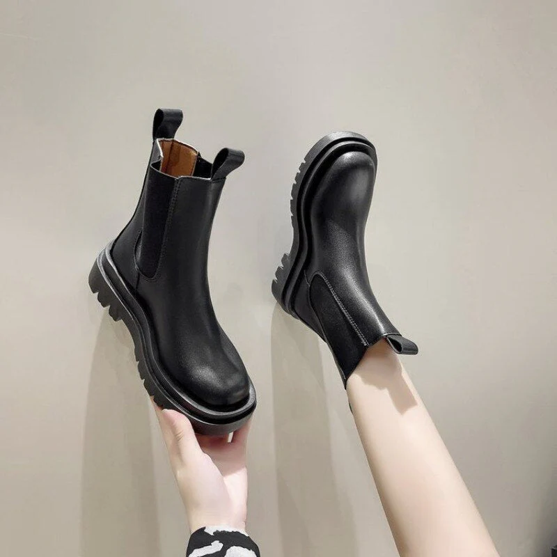 Heidi-Mode | Damen Ritterstiefel - Kniehohe Stiefel Im Retro-Stil mit Robustem Absatz - Image 2