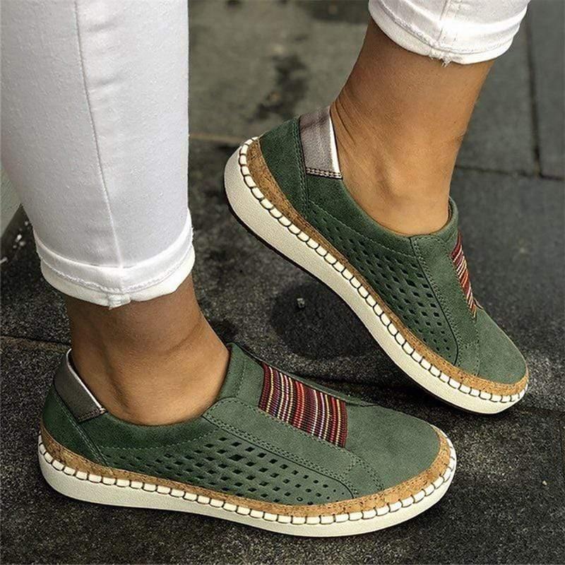 Heidi-Mode | Damen Atmungsaktive Slipper Hallux Schuhe - Image 13