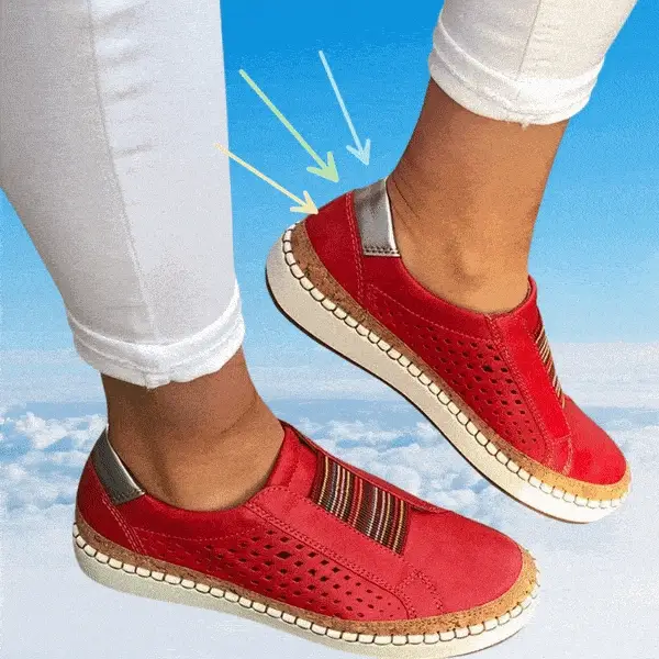 Heidi-Mode | Damen Atmungsaktive Slipper Hallux Schuhe - Image 9