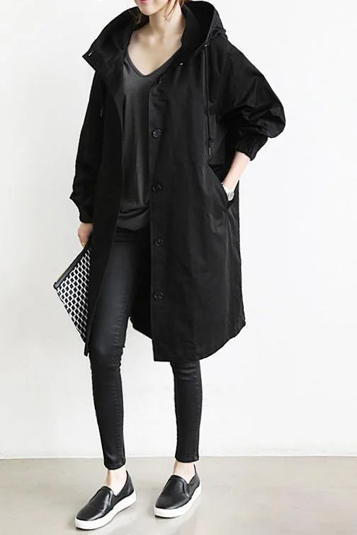 Heidi-Mode | Damen Oversized Leichter Trenchcoat für Entspannten Chic - Image 3
