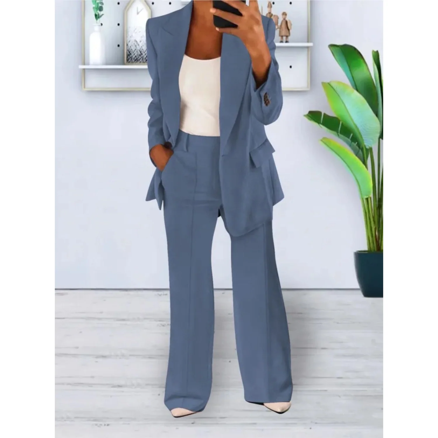 Heidi-Mode | Damenanzug mit Blazer und Hose - Image 2