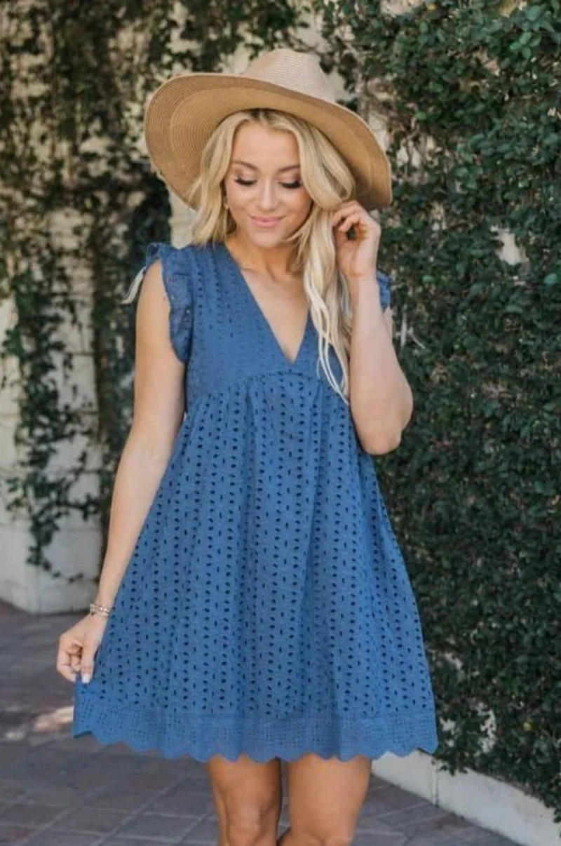 Heidi-Mode | Damen Sommerkleid mit Hose Bequemes Damenkleid - Image 4