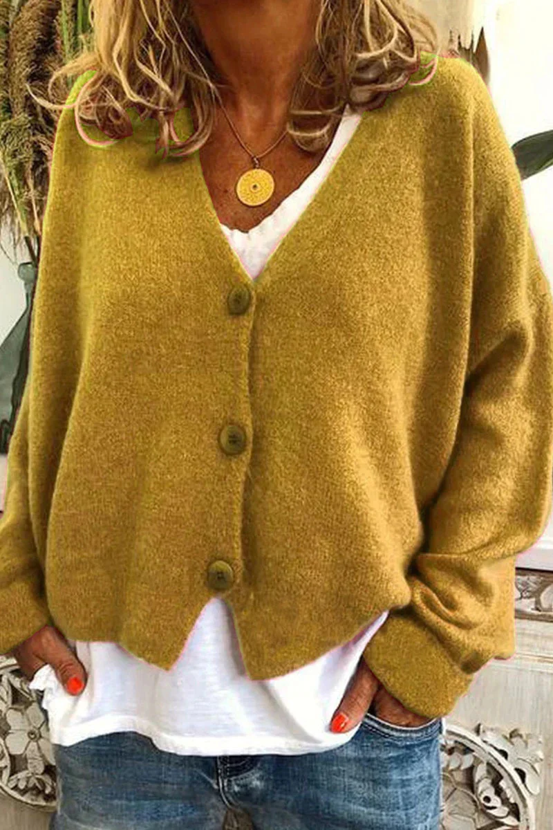 Heidi-Mode | Damen Strickjacke Kurz Rot - Image 8