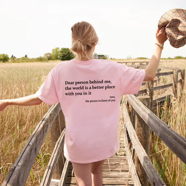 Heidi-Mode | Damen T-Shirt mit Rundhalsausschnitt und Slogan - Image 16