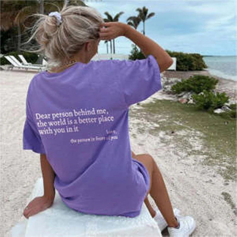 Heidi-Mode | Damen T-Shirt mit Rundhalsausschnitt und Slogan - Image 17