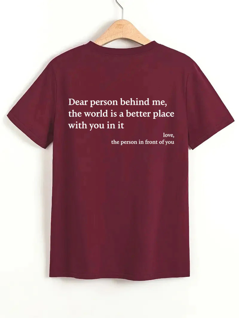 Heidi-Mode | Damen T-Shirt mit Rundhalsausschnitt und Slogan - Image 20