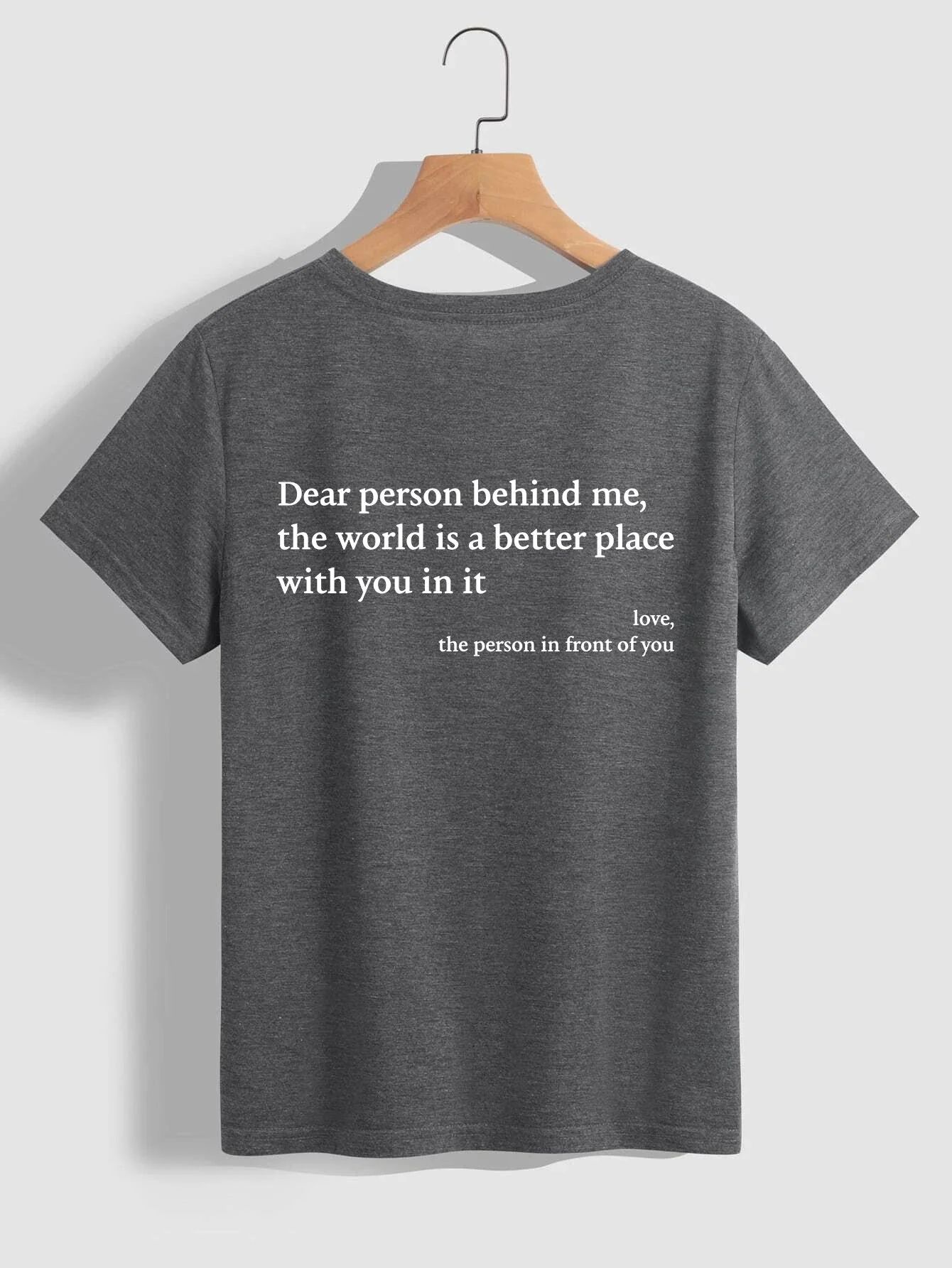 Heidi-Mode | Damen T-Shirt mit Rundhalsausschnitt und Slogan - Image 6