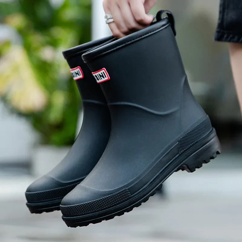 Heidi-Mode | Damen Wasserdichte Gummistiefel Boots - Image 6