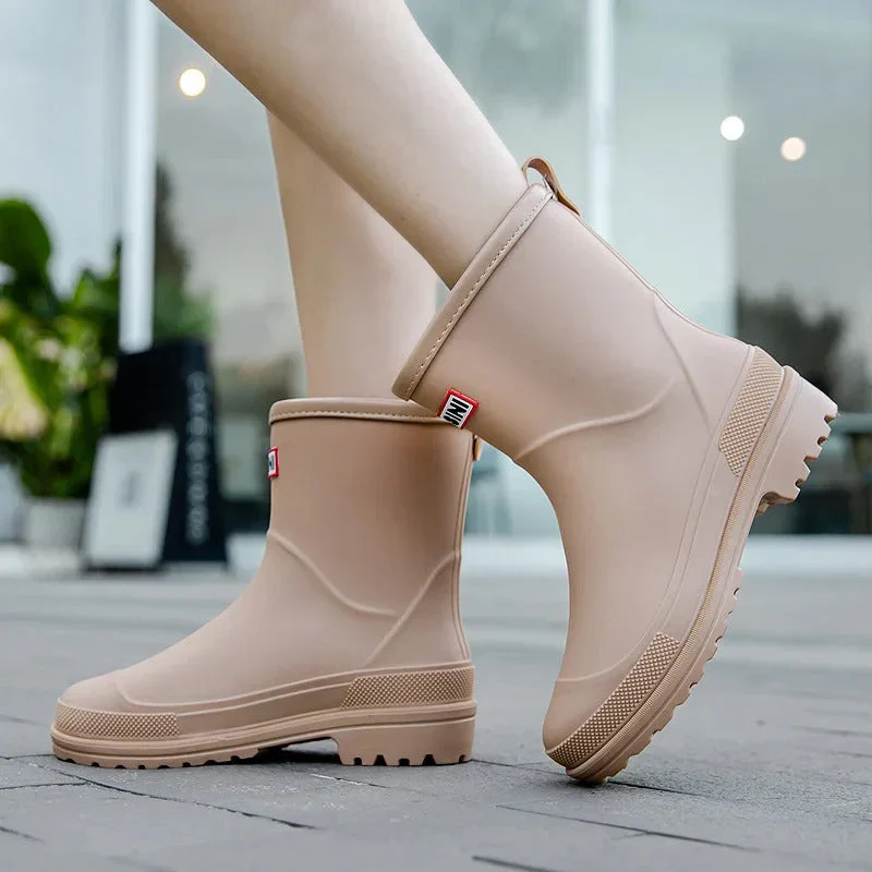 Heidi-Mode | Damen Wasserdichte Gummistiefel Boots - Image 9