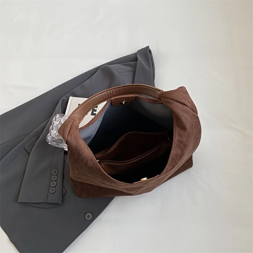 Heidi-Mode | Damen Wildleder Tote Bag Stilvolle Frauentasche - Image 2
