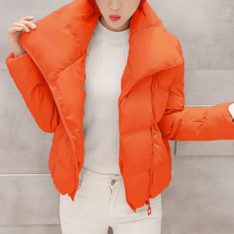 Heidi-Mode | Damen Winterjacke mit Asymmetrischem Kragen - Image 4