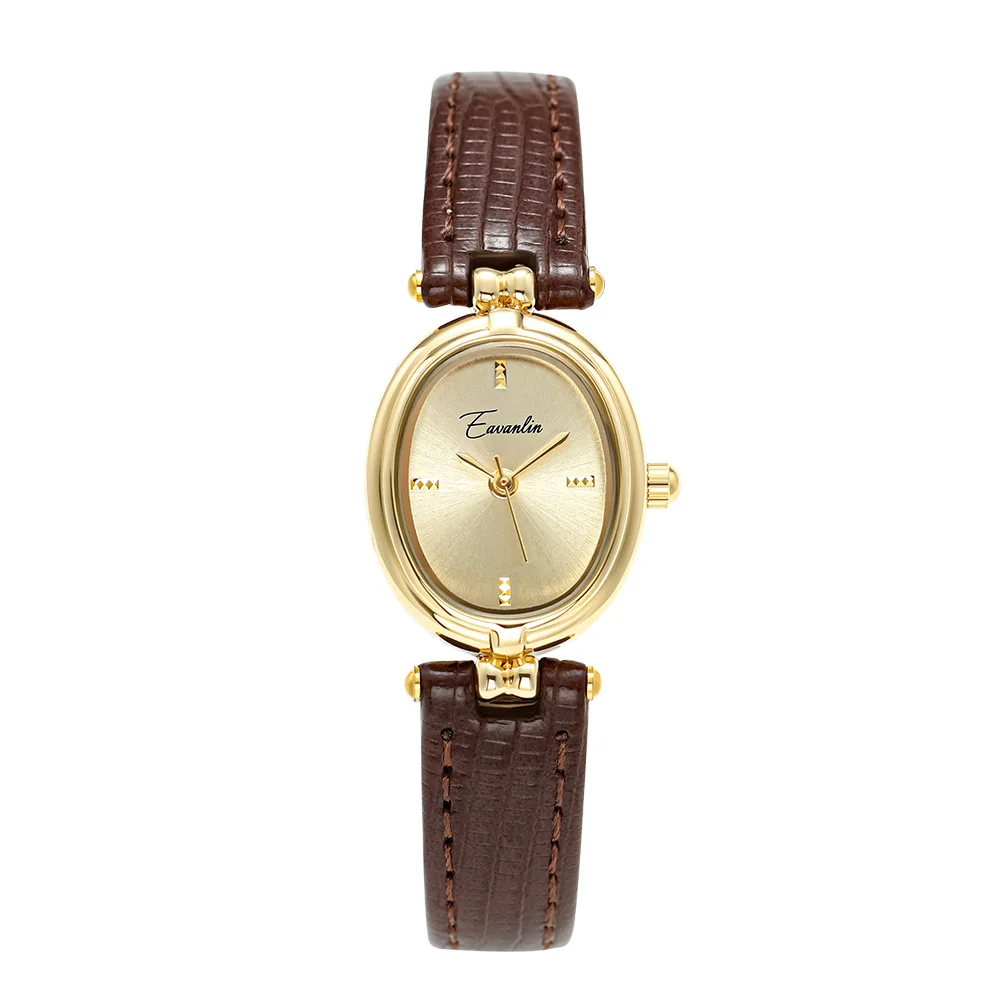 Heidi-Mode | Damenarmbanduhr mit Schlankem Profil und Luxuriösem Lederband - Image 8