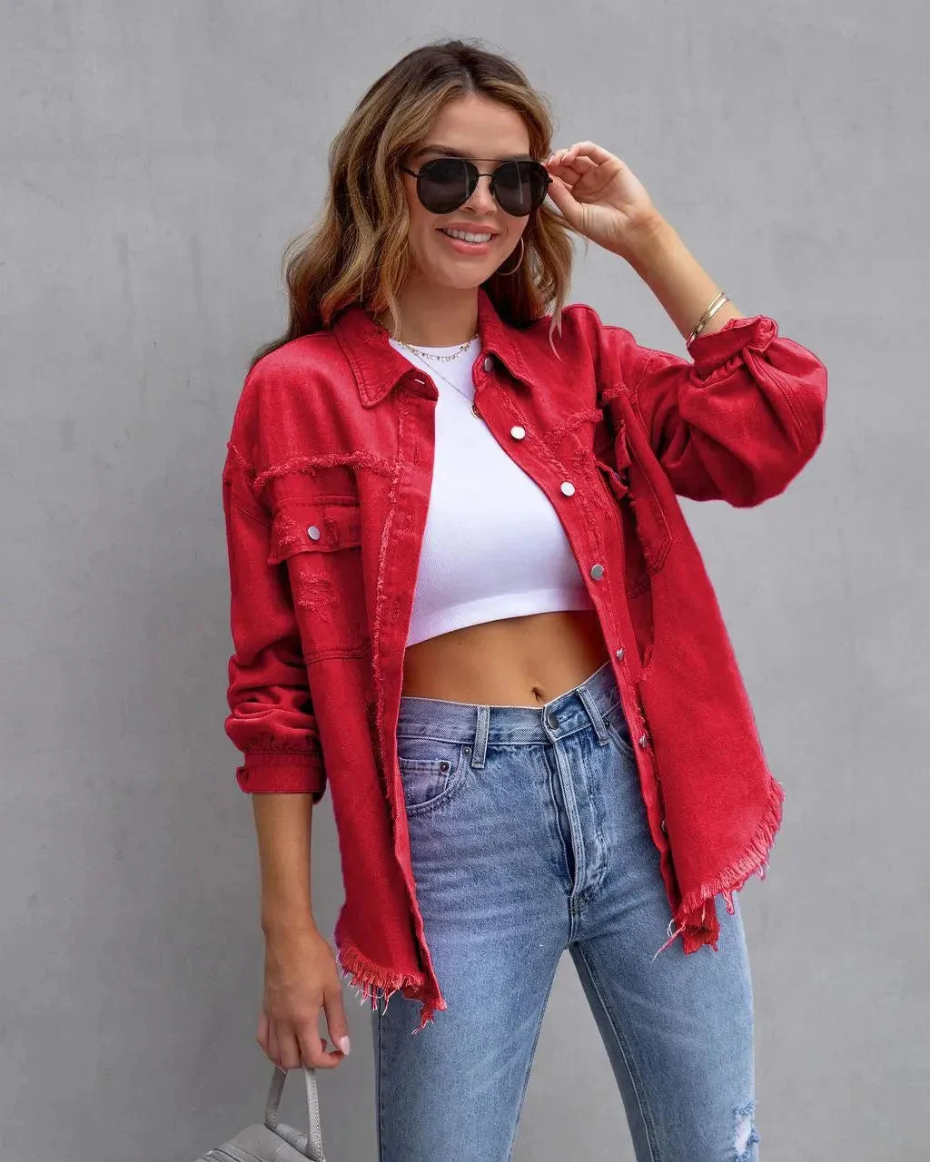 Heidi-Mode | Damenbluse Aus Denim - Image 13