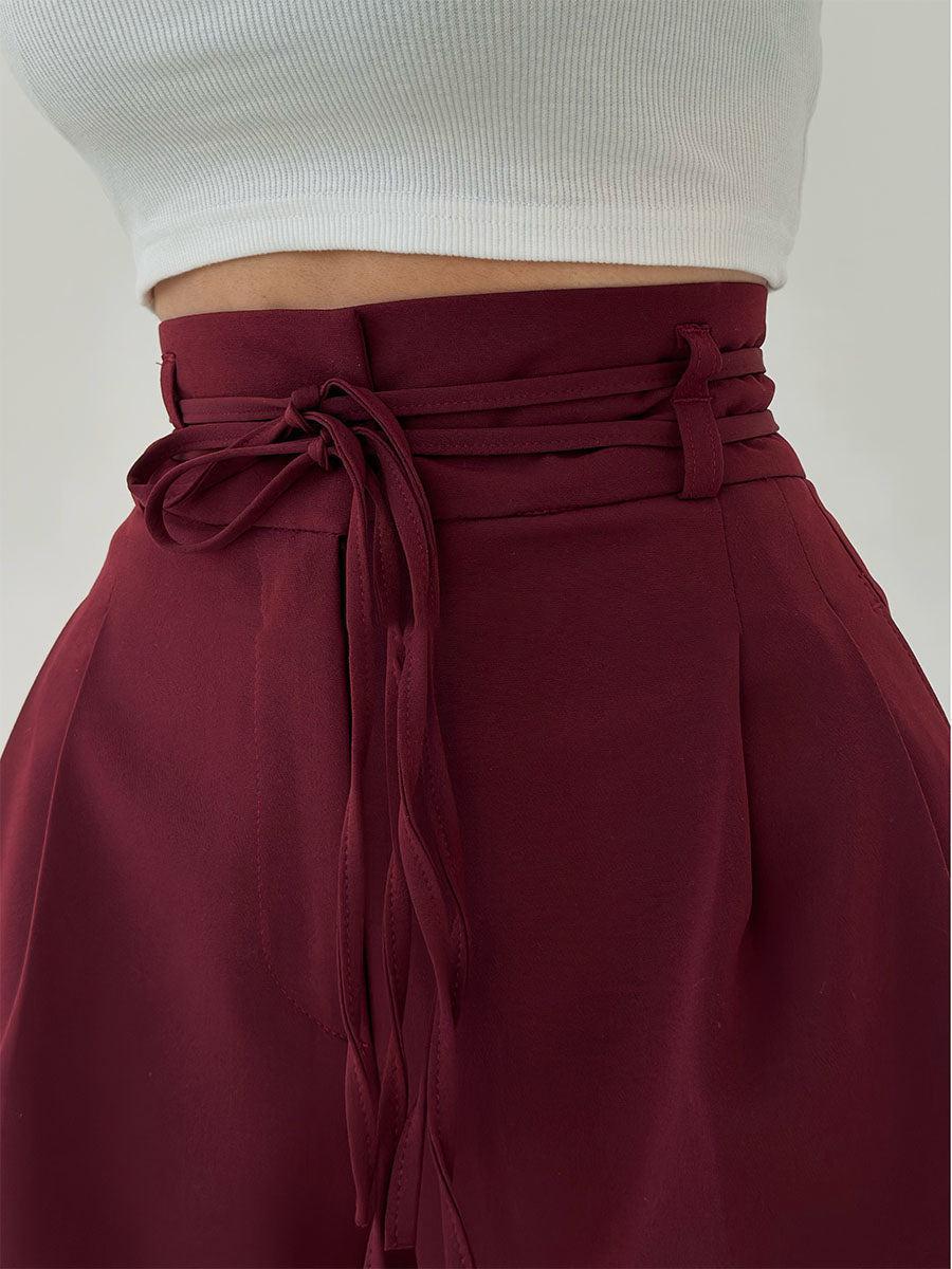 Heidi-Mode | Damenhose mit Hohem Bund und Weitem Bein - Image 2