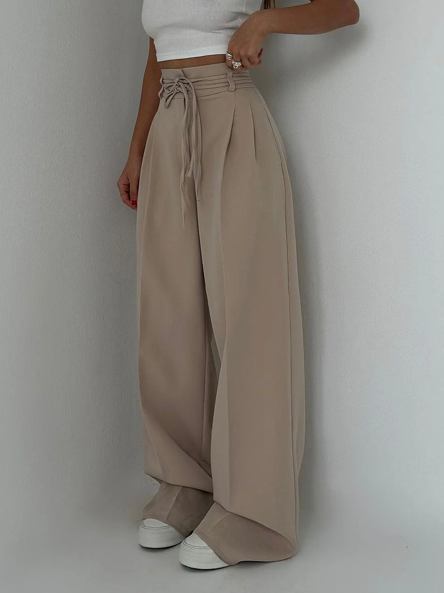 Heidi-Mode | Damenhose mit Hohem Bund und Weitem Bein - Image 5