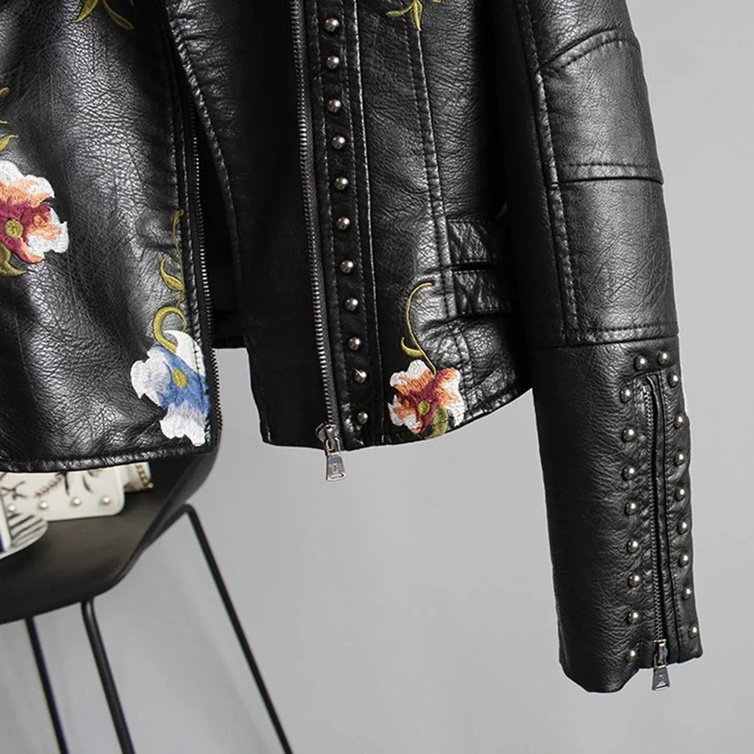 Heidi-Mode | Damenjacke mit Blumen - Image 6