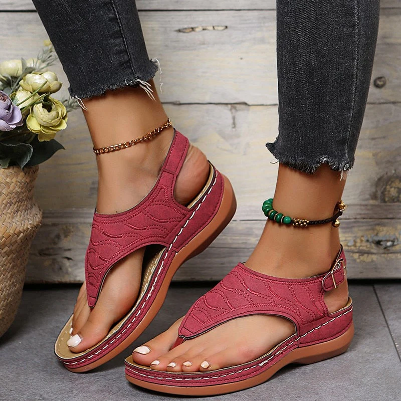 Heidi-Mode | Damensandalen mit Ergonomischem Fußbett - Image 5