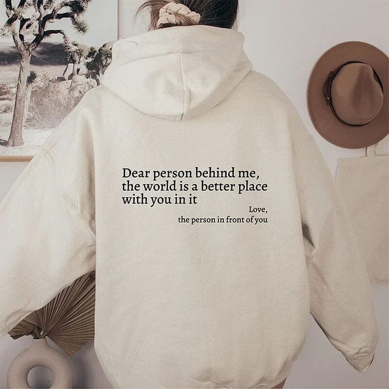 Heidi-Mode | "Dear Person Behind Me" Hoodie - Image 5