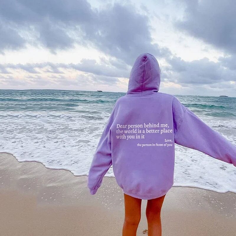 Heidi-Mode | "Dear Person Behind Me" Hoodie - Image 8
