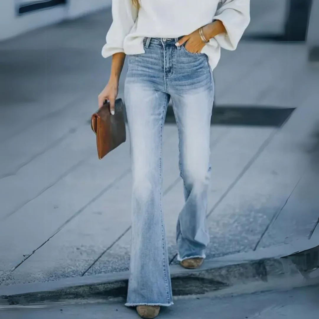 Heidi-Mode | Dehnbare Boho Jeans - Image 4