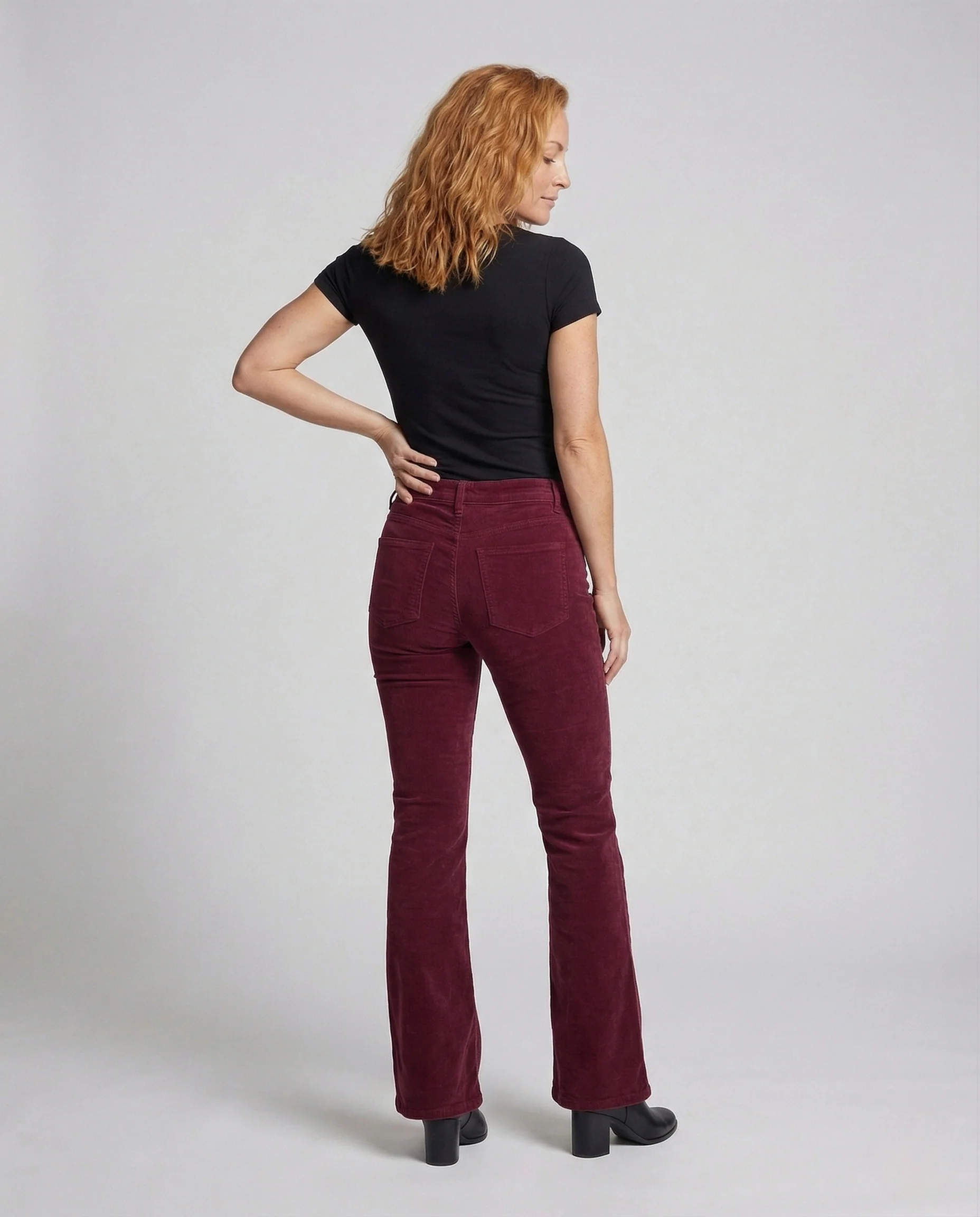 Damen Stretch-Cord Schlaghose mit Komfort & Vielseitigem Style | Heidi-Mode - Image 4