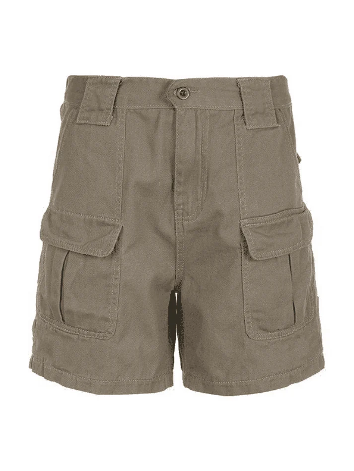 Heidi-Mode | Denim Gerade Bein Cargo Shorts - Image 6