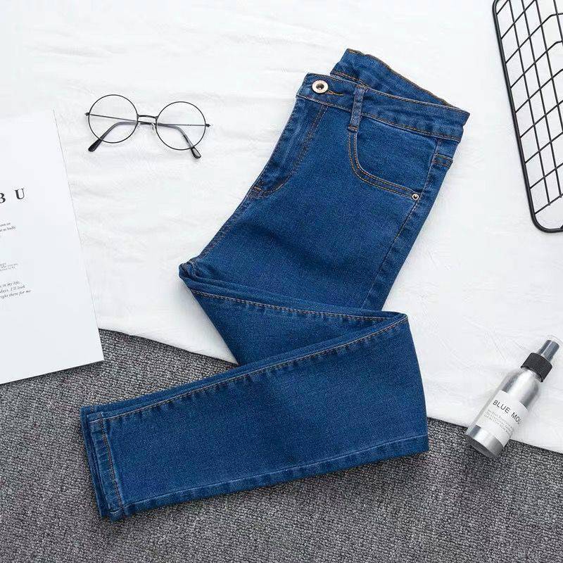 Heidi-Mode | Denim-Hose mit Hoher Taille und Großer Größe - Image 4