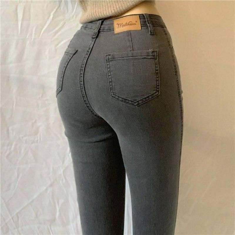 Heidi-Mode | Denim-Hose mit Hoher Taille und Großer Größe - Image 5