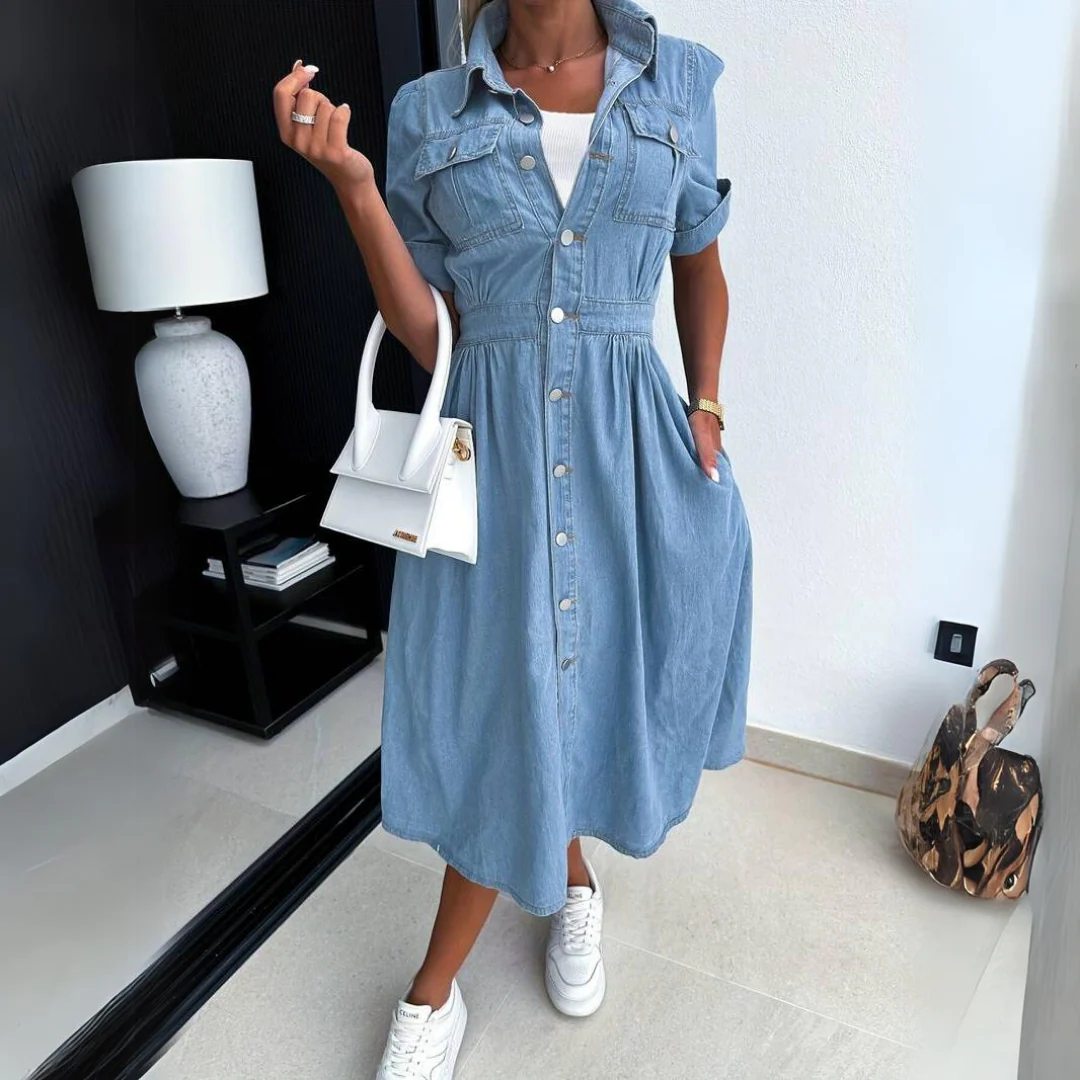 Heidi-Mode | Denim Kleid für Damen - Image 3
