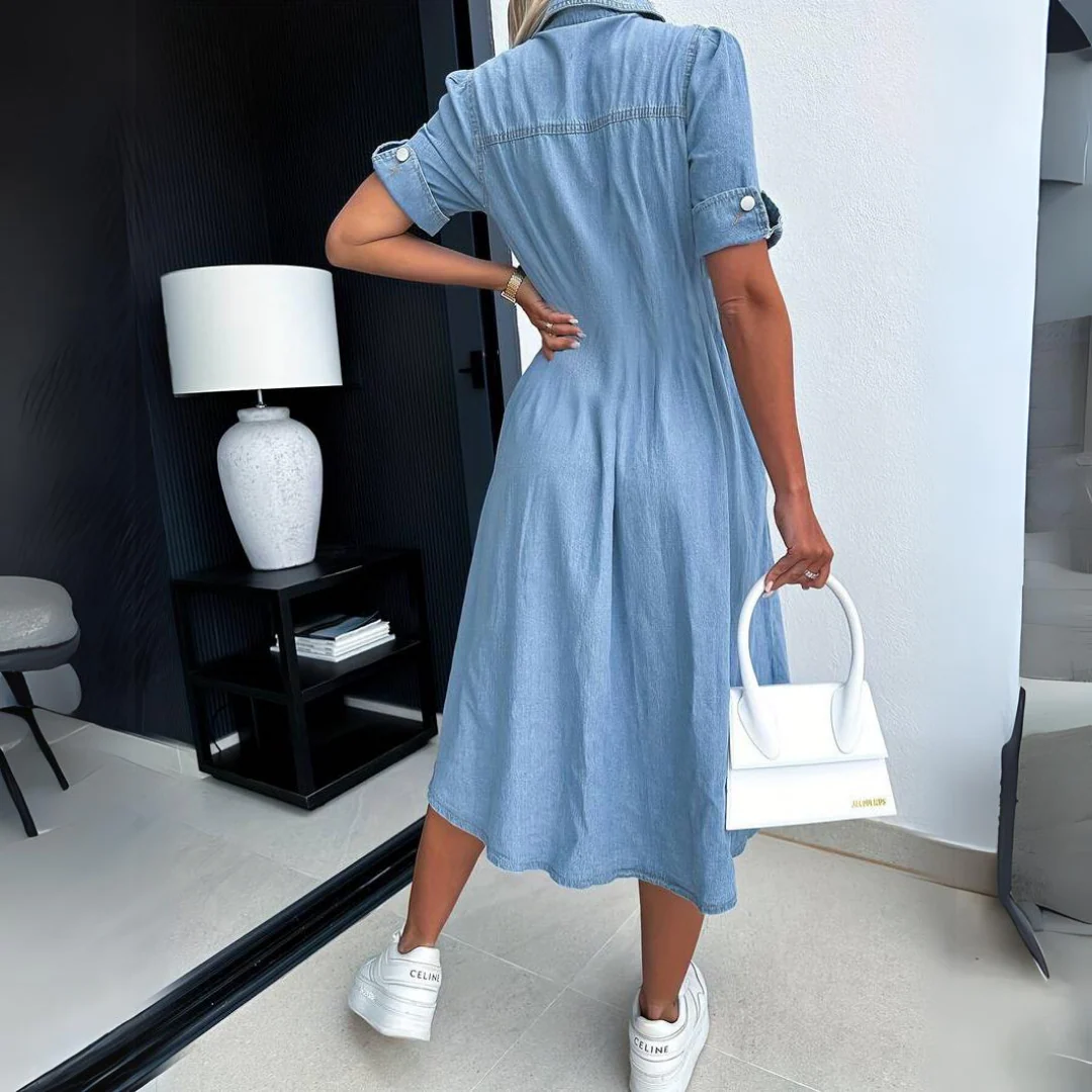 Heidi-Mode | Denim Kleid für Damen - Image 4