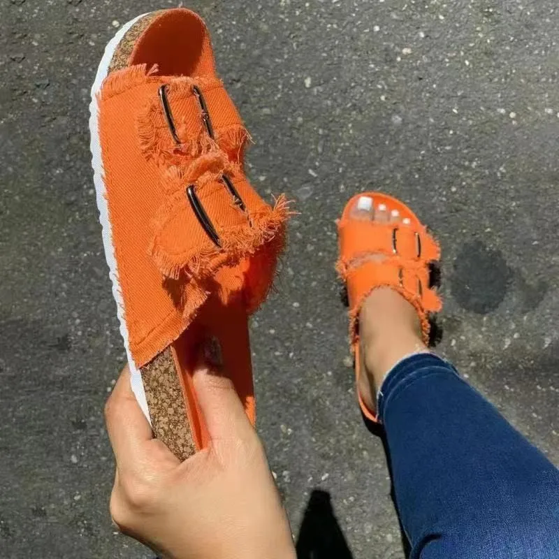 Heidi-Mode | Denim Style Sandalen - Image 6