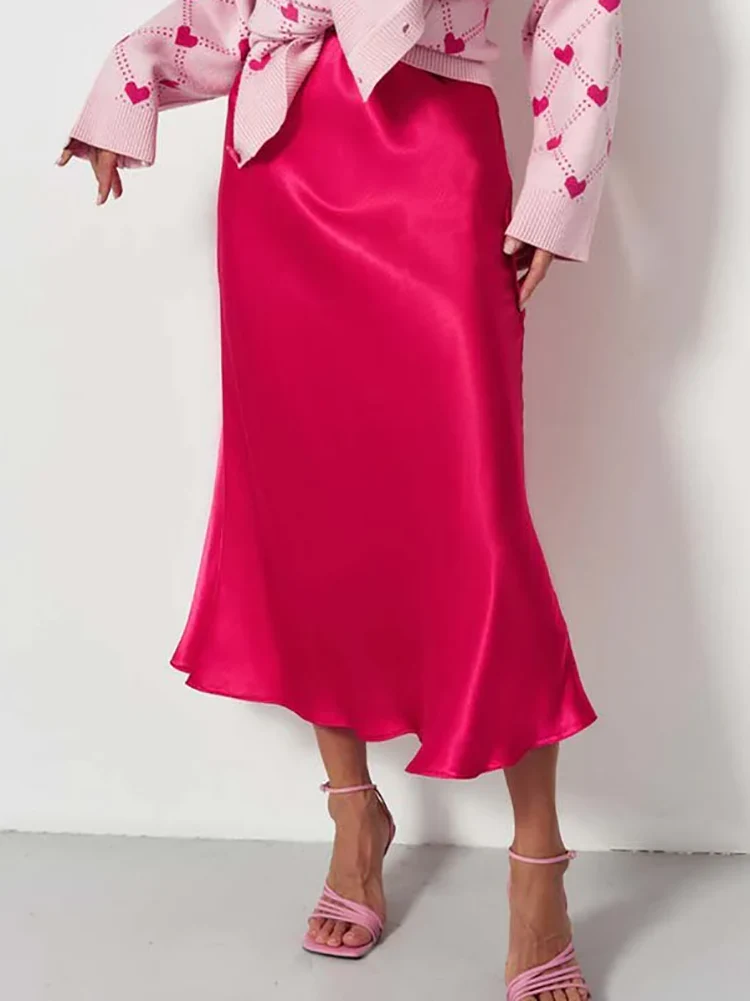 Heidi-Mode | Der Elegante Midirock Aus Satin - Image 5