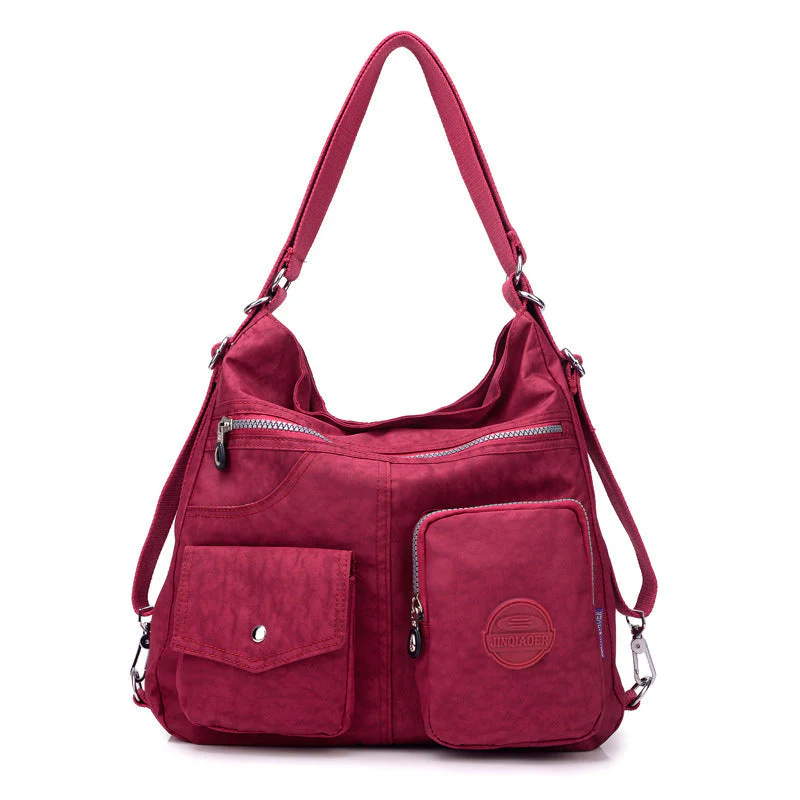Heidi-Mode | Designer Handtasche Aus Wasserfestem Bylon Stoff mit Großem Fassungsvermögen - Image 10