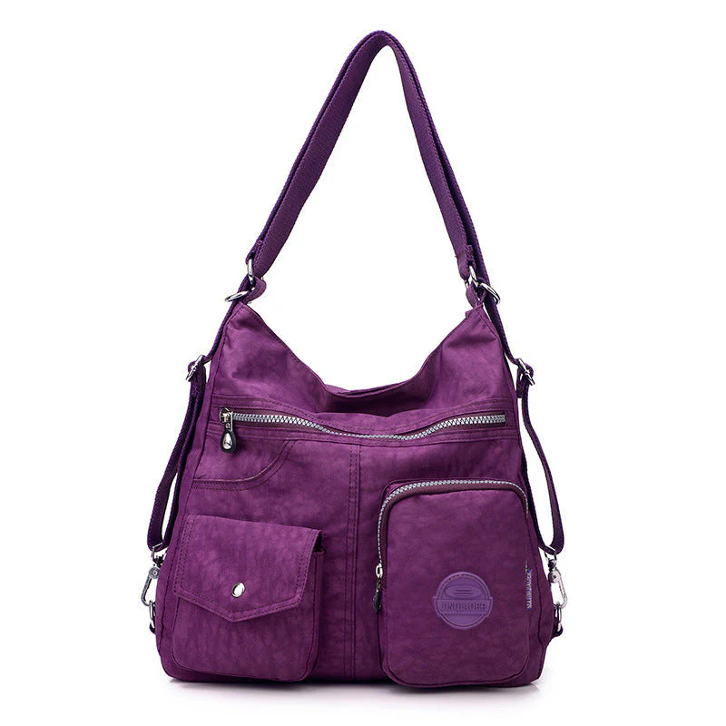 Heidi-Mode | Designer Handtasche Aus Wasserfestem Bylon Stoff mit Großem Fassungsvermögen - Image 16