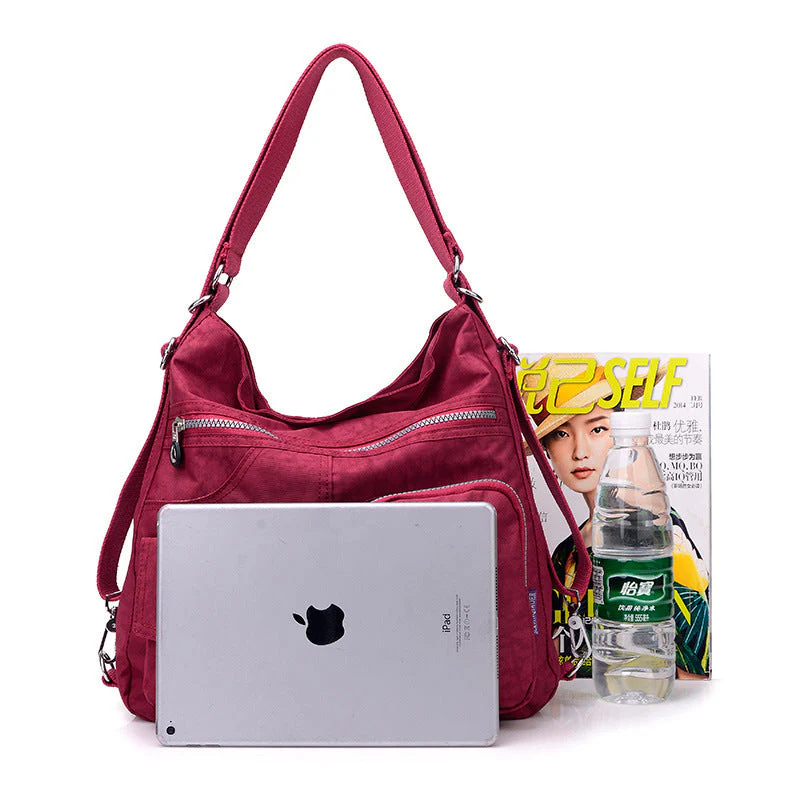 Heidi-Mode | Designer Handtasche Aus Wasserfestem Bylon Stoff mit Großem Fassungsvermögen - Image 3