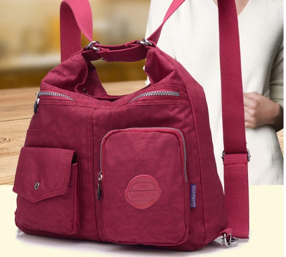 Heidi-Mode | Designer Handtasche Aus Wasserfestem Bylon Stoff mit Großem Fassungsvermögen - Image 9