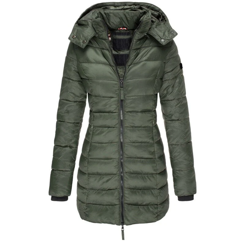 Heidi-Mode | Die Beste und Gemütlichste Daunenjacke mit Kapuze und Reißverschluss - Image 4