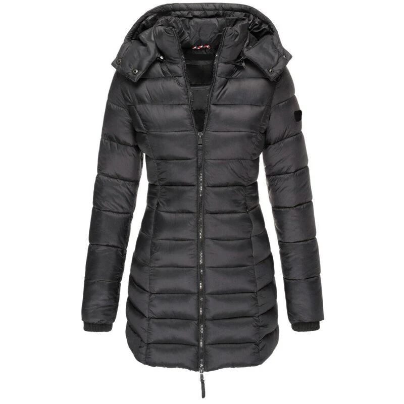 Heidi-Mode | Die Beste und Gemütlichste Daunenjacke mit Kapuze und Reißverschluss - Image 5