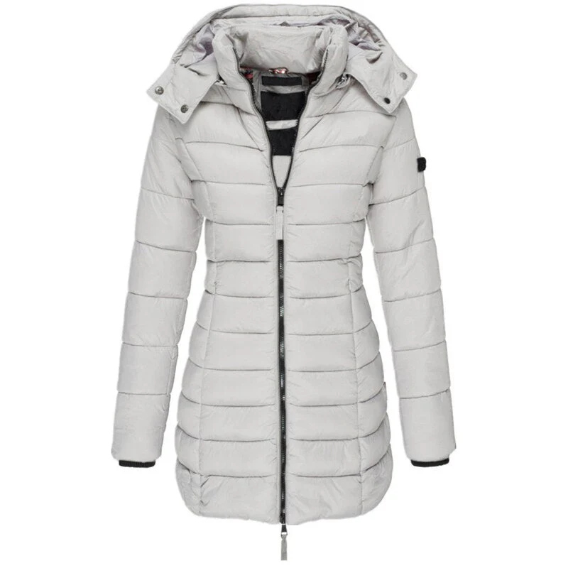 Heidi-Mode | Die Beste und Gemütlichste Daunenjacke mit Kapuze und Reißverschluss - Image 7