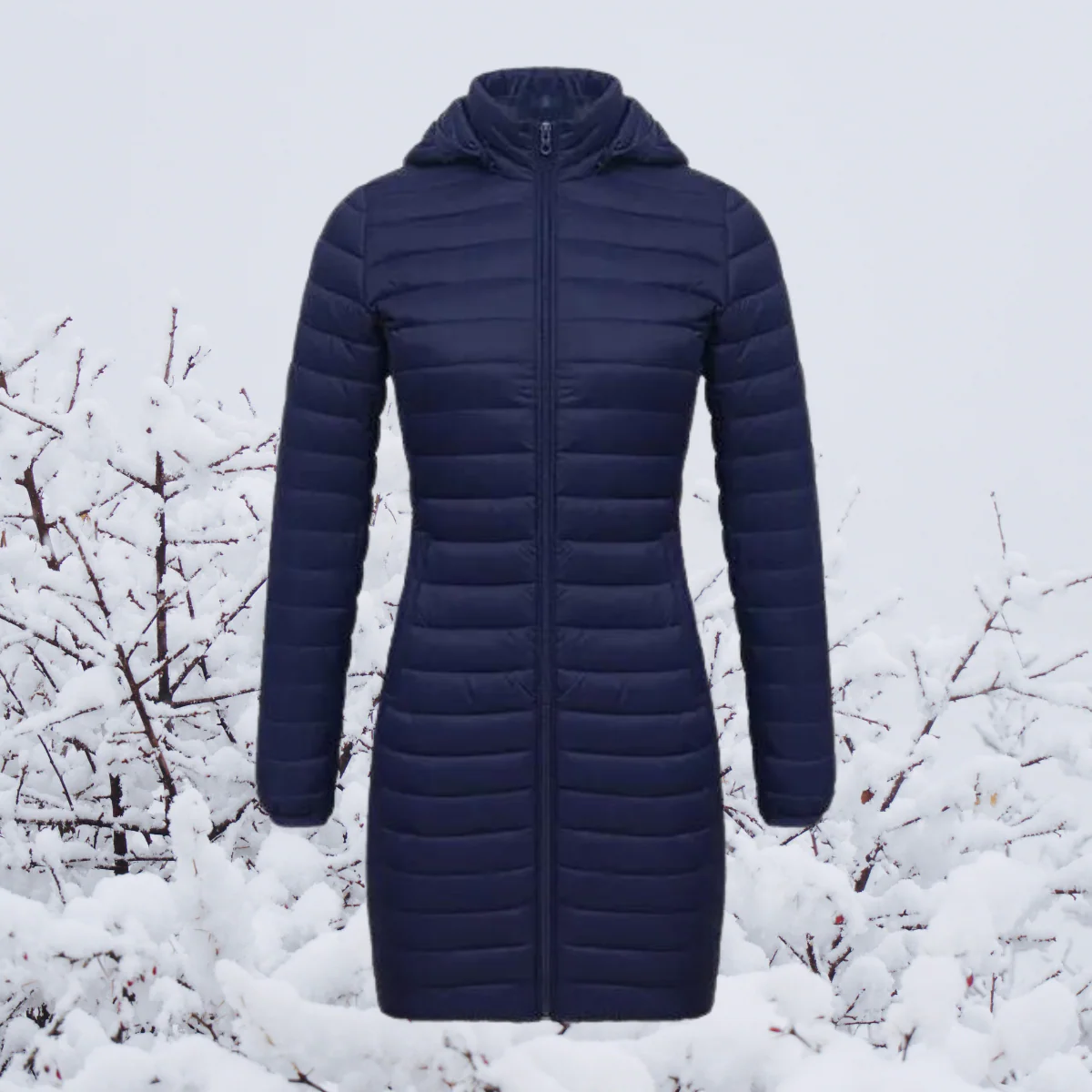 Heidi-Mode | Die Neue Ultraleichte, Tragbare, Lange und Warme Parka-Jacke mit Kapuze - Image 3