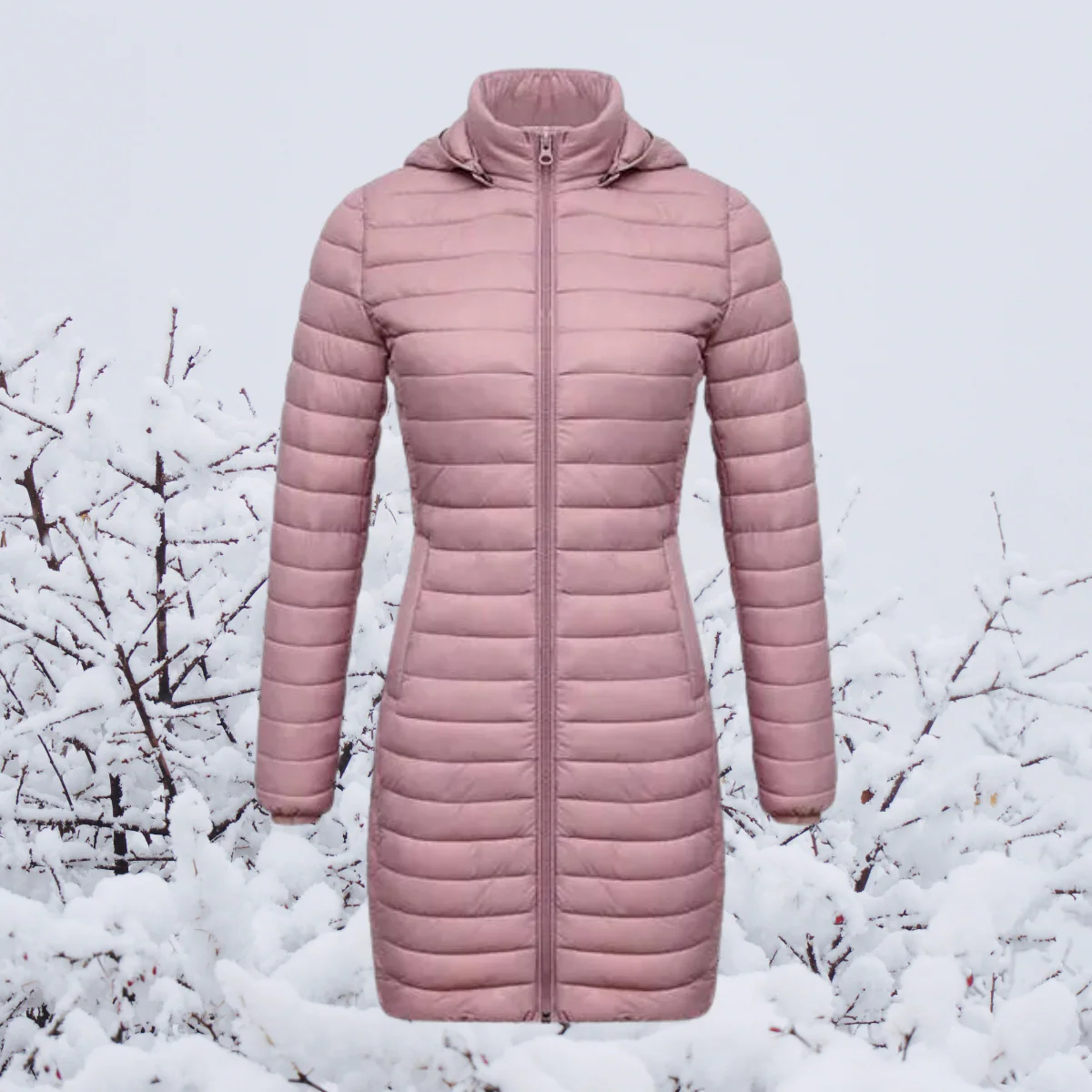 Heidi-Mode | Die Neue Ultraleichte, Tragbare, Lange und Warme Parka-Jacke mit Kapuze - Image 5