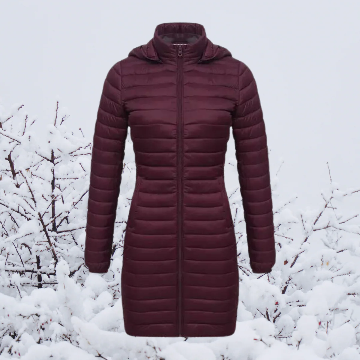 Heidi-Mode | Die Neue Ultraleichte, Tragbare, Lange und Warme Parka-Jacke mit Kapuze - Image 7