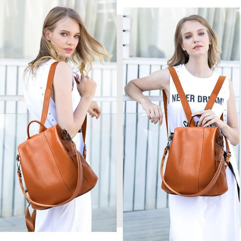 Heidi-Mode | Diebstahl Rucksack Aus Leder - Image 6