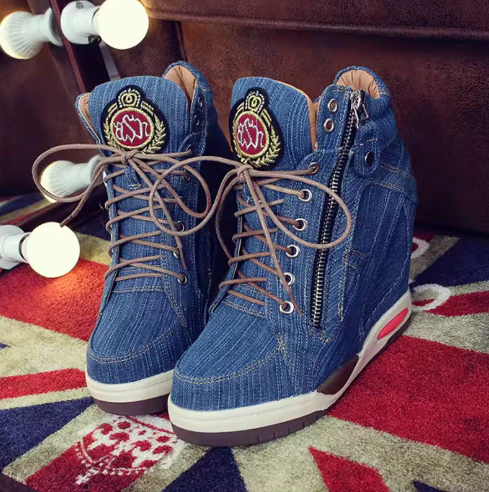 Heidi-Mode | Keine Eile Wedges Sneaker - Image 6